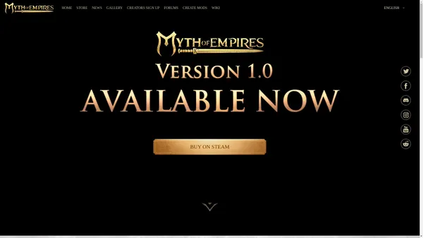 Myth of Empires Official Website-Build Your Own Empire-帝国神话-帝国神话官网