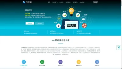 网站优化_百度SEO优化_关键词排名_SEO优化公司_云无限