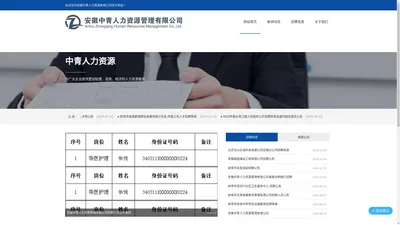 安徽中青人力资源有限公司