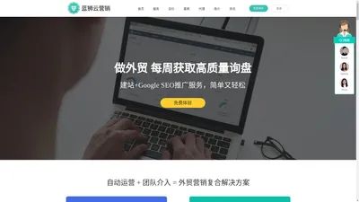 蓝狮云营销:专注谷歌seo优化_英文Google seo推广排名_深圳外贸seo