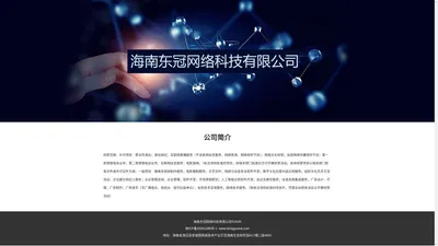 海南东冠网络科技有限公司