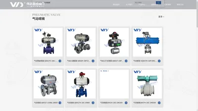浙江伟达自控阀门有限公司首页、气动球阀、生产厂家