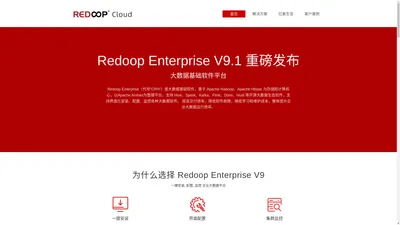 红象云腾(REDOOP CLOUD)-企业大数据云端服务商