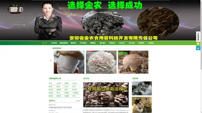 安徽省金农食用菌科技开发有限公司_安徽省金农食用菌科技|平菇栽培学习|食用菌脱毒菌种|北虫草栽培