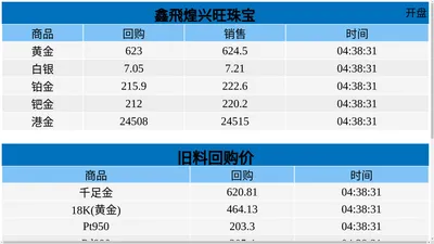 鑫飛煌兴旺珠宝