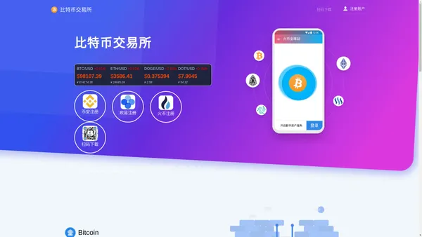 比特币交易所-比特币行情_Bitcoin