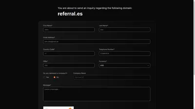 出售报价： referral.es