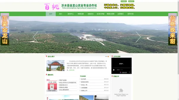 沂水县金龙山农业旅游专业合作社_金龙山蜜桃_金龙山旅游_沂蒙金龙山