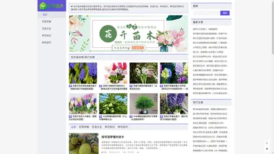 花卉苗木网_花草养殖_花语大全_养花知识_种花技巧