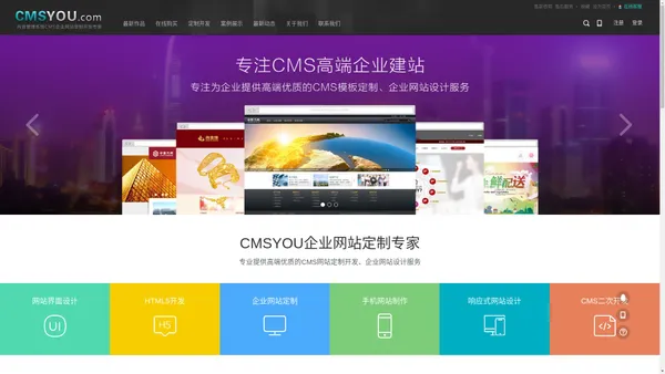 CMSYOU - CMS企业网站定制开发专家