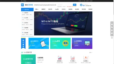 EACODE - 专业外汇EA编程开发EA代写编写网站