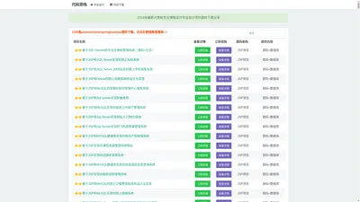 代码货栈-计算机毕业设计源码网