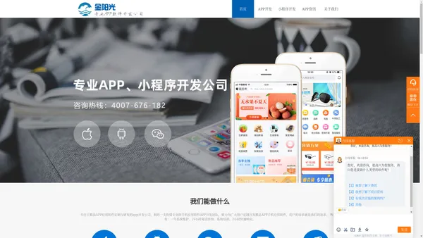 南京App开发_南京APP外包开发_南京小程序开发公司_南京App开发公司--南京金阳光