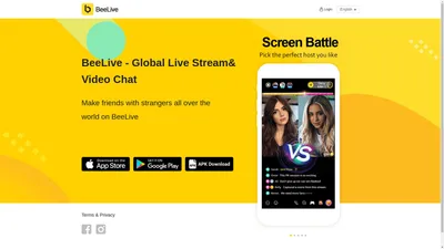 BeeLive – Global live streaming & broadcast platform