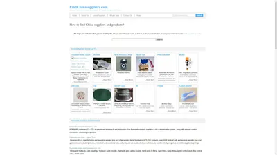 Find China professional suppliers and manufacturers - FindChinasuppliers.com