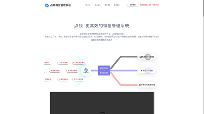 点镜scrm_企业微信scrm管理系统_聊天记录会话内容存档_私域流量销售客服营销