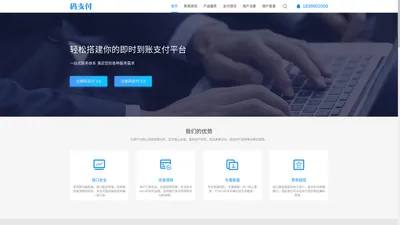 码支付 - 轻松搭建属于你的即时到账支付平台 - 官网