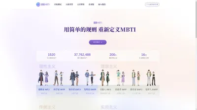 简则MBTI官网·MBTI人格测试·16personalities中文版