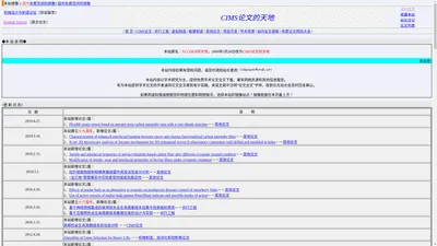 CIMS论文的天地_免费学术论文全文下载_免费论文下载_论文网站大全