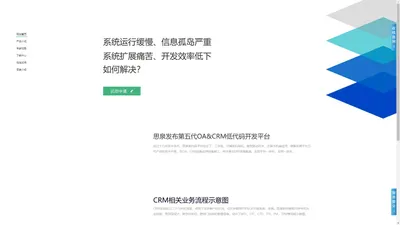 思泉软件-专注OA系统,CRM客户关系解决方案_网络办公软件快速开发平台-8CRM