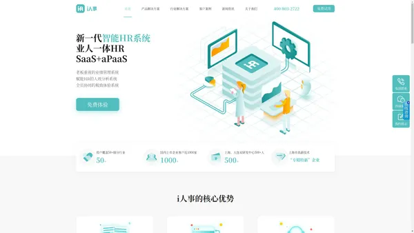ehr人力资源管理系统-hr软件人事系统-i人事HR管理系统