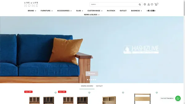 Live A Life Home - 日本家具店｜Japanese furniture｜Japan furniture｜觀塘傢俬｜實木傢俬