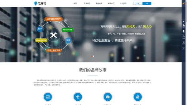 合肥小程序开发_合肥网站建设_合肥公众号开发_合肥应用系统定制开发-安徽芝麻粒