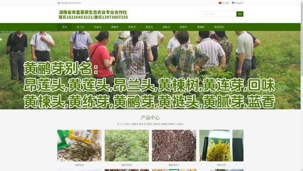 湖南省帝富莱原生态农业专业合作社_涟源市荷塘镇礼左村黄鹂芽产业园