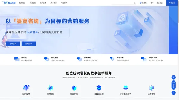 星云在线-品牌搜索营销-整合营销-数字营销服务商