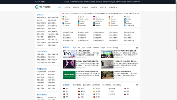 外贸向导-外贸经理人工作学习的网站