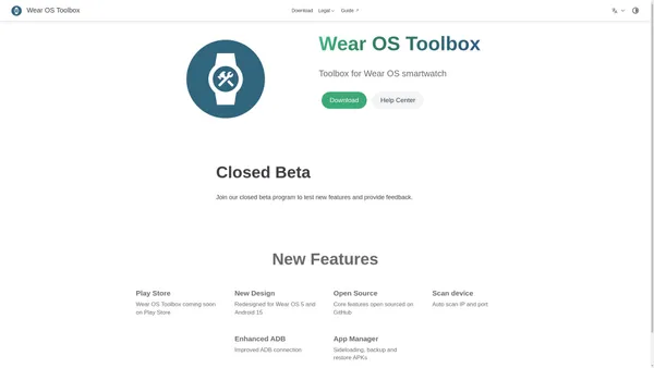 Wear OS Toolbox | Wear OS Toolbox