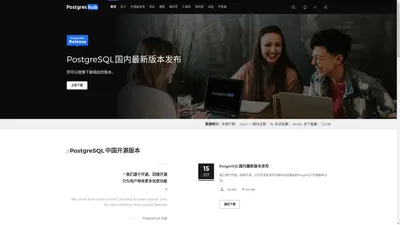 PostgreSQL中文资源网:全球唯一的PostgreSQL中文资源平台和开发者社区