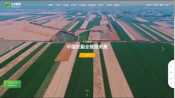 中国农副全链服务商|七朵集团