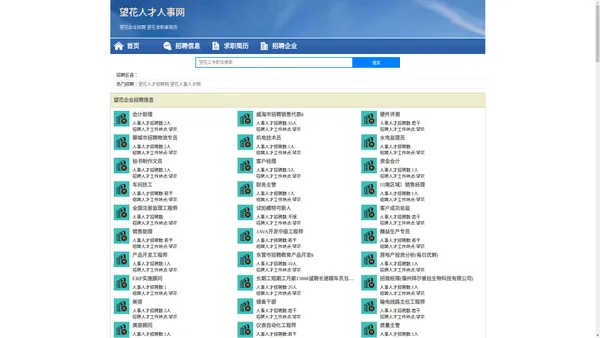 望花人才人事招聘网_望花人才招聘网_望花人事招聘网