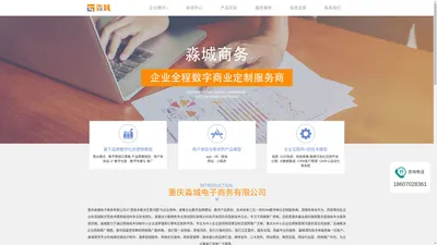 首页 淼城商务—企业全程数字商业定制服务商