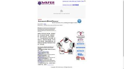 Wafersensor - microwave senosr,infrared sensor,automatic door sensor | 威佛自动门感应器，微波感应器，红外线感应器..