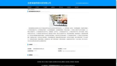 合肥海锚网络科技有限公司