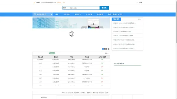 泰安智慧物价信息网-泰安的价格通,分享最新物价资讯