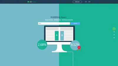 AB tester—最简单科学的AB测试站工具—可视化操作、科学统计、安全稳定、数据驱动转化率提升