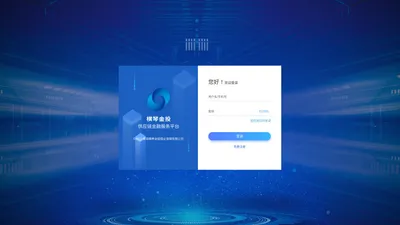 横琴金投供应链金融服务平台
