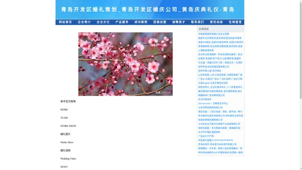 青岛开发区婚礼策划_青岛开发区婚庆公司_黄岛庆典礼仪-青岛牵手婚礼策划