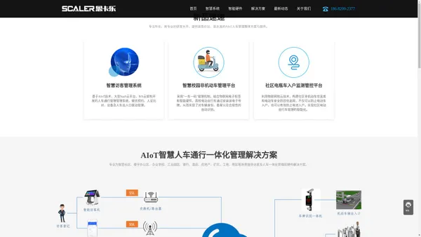 AIoT人车管理方案提供商_访客系统_人脸识别门禁_访客出入管理系统-思卡乐科技