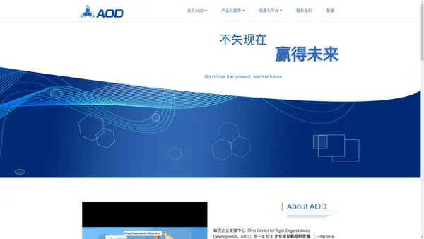 首页-深圳市敏锐企业发展中心（The Center for Agile Organizations Development，AOD）