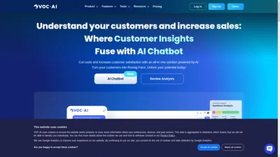 VOC AI | 唯一的统一客户体验管理平台：客户洞察与 AI 聊天机器人卓越融合