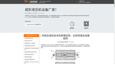 内高压成形技术的原理优势、应用领域及发展趋势