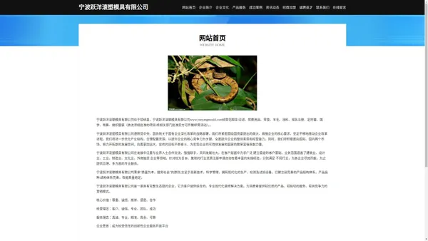 宁波跃洋滚塑模具有限公司