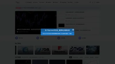 FXprime中文社 - 程序化交易顾问