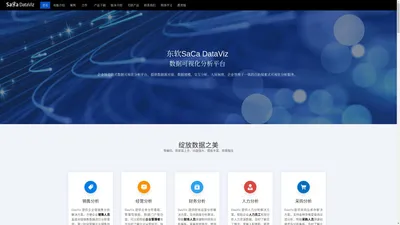 SaCa DataViz 官网,SaCa DataViz 自助分析产品,数据可视化产品,敏捷BI产品,大屏产品,探索式BI产品