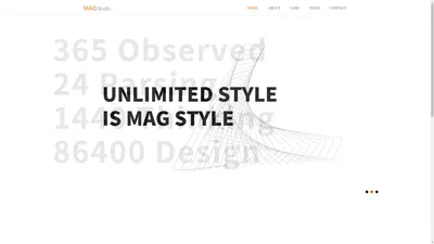  MAG STUDIO丨unlimited style is MAG style 