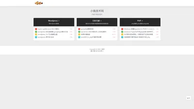 小鱼网小鱼技术网网络技术